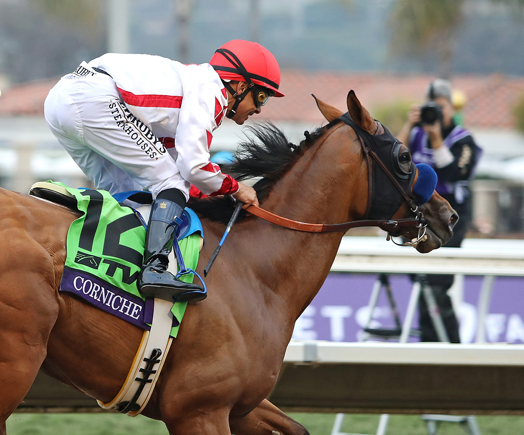 Corniche wins the Breeders' Cup Juvenile at Del Mar