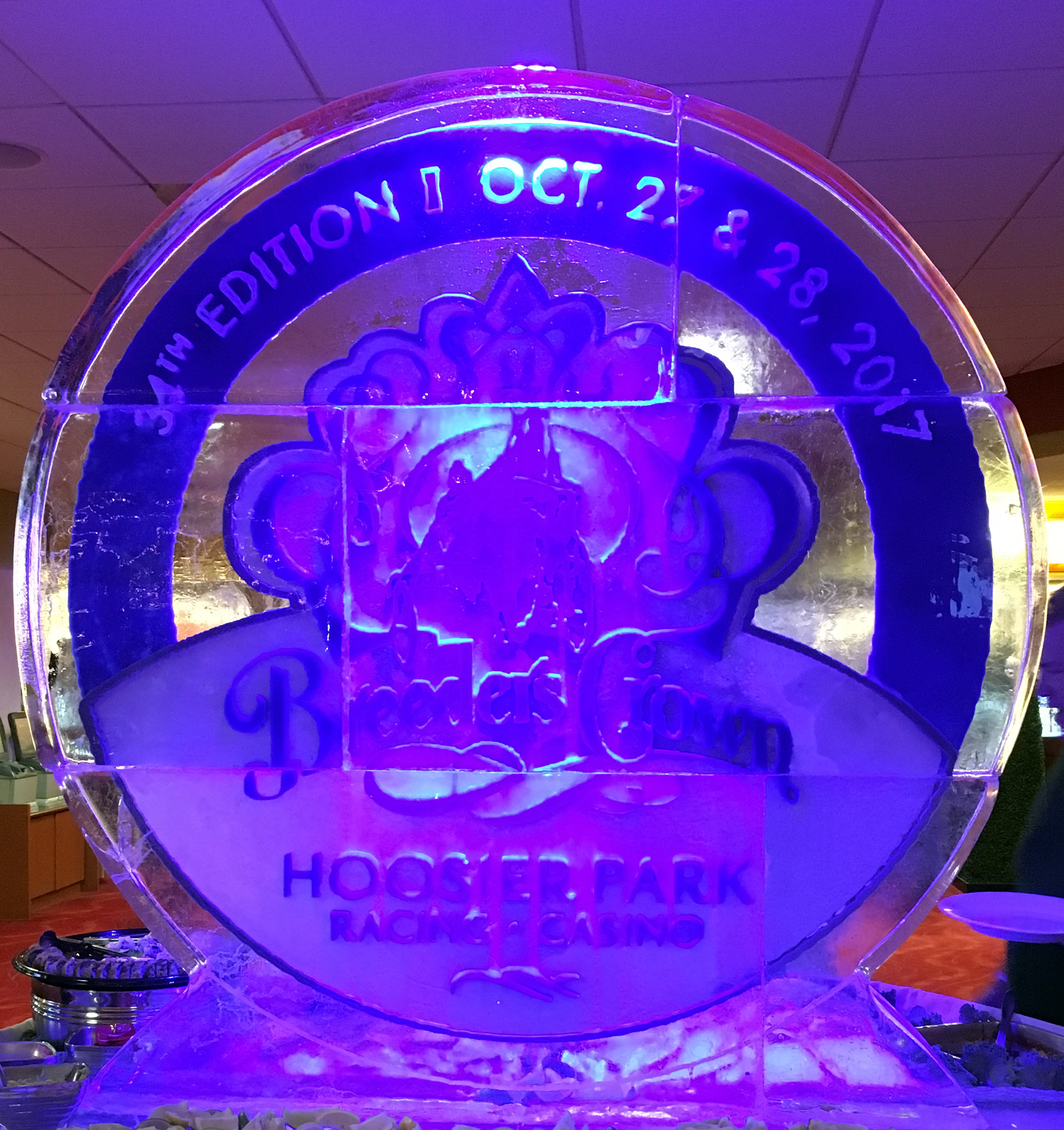 Breeders Crown ice