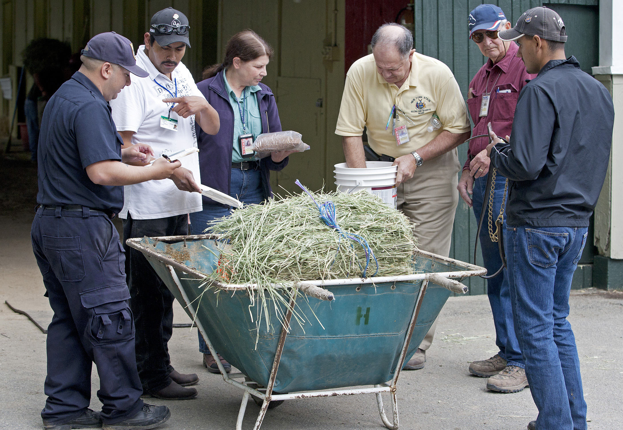 Belmont Stakes detention barn