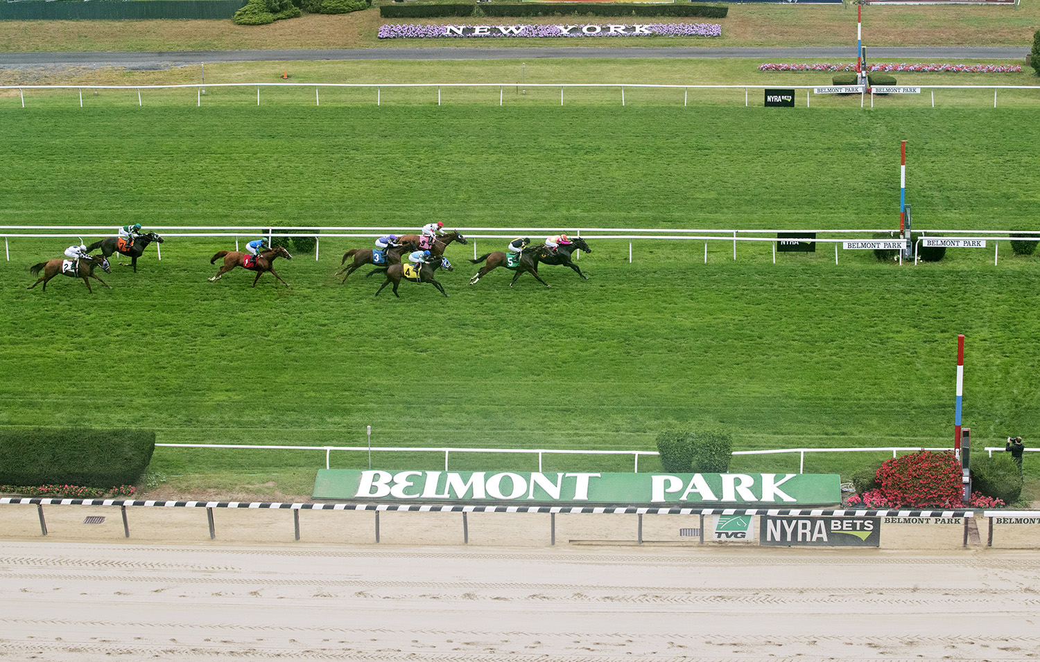 Belmont tracks