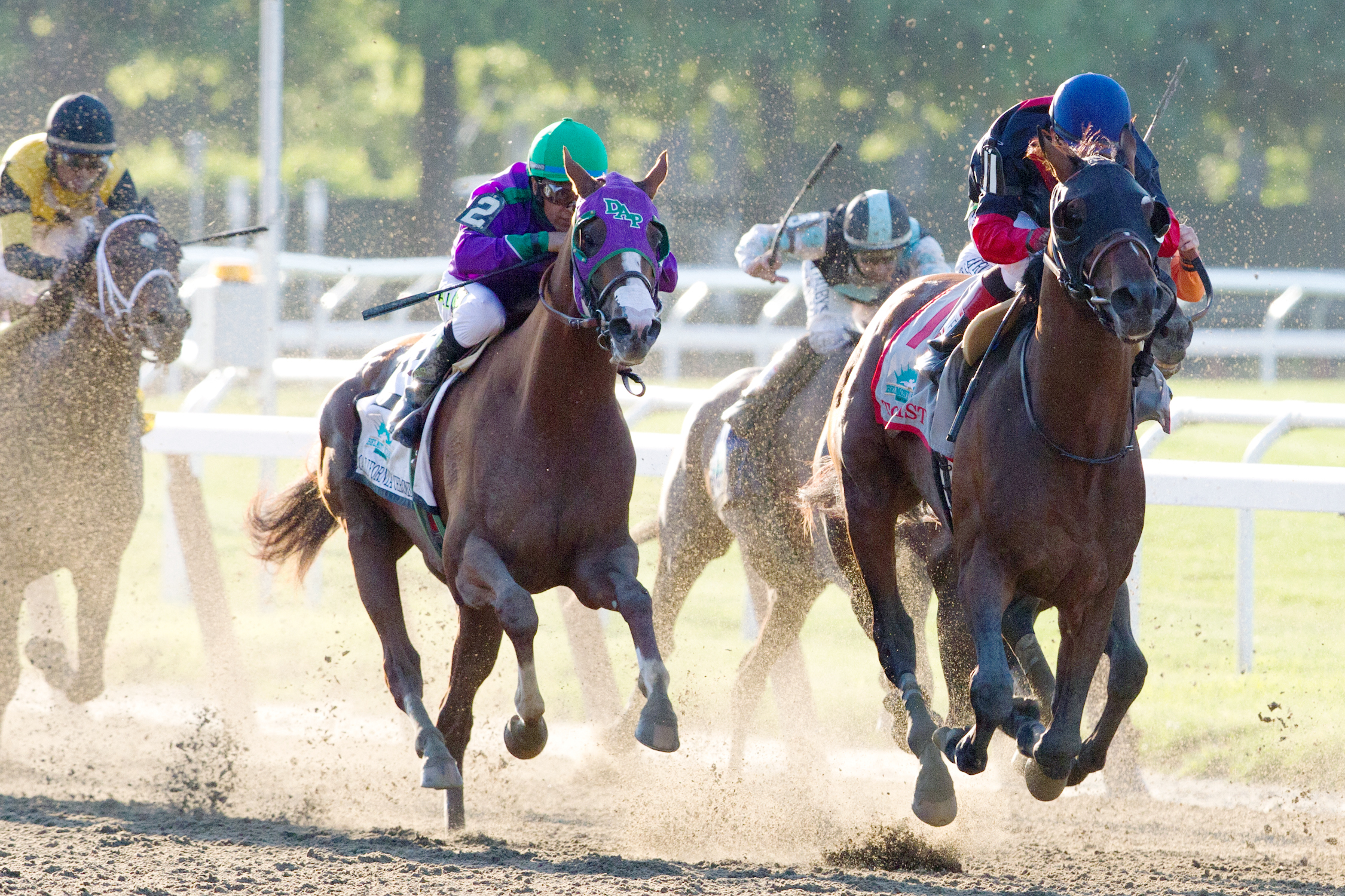 Tonalist wins the Belmont, California Chrome runs fourth