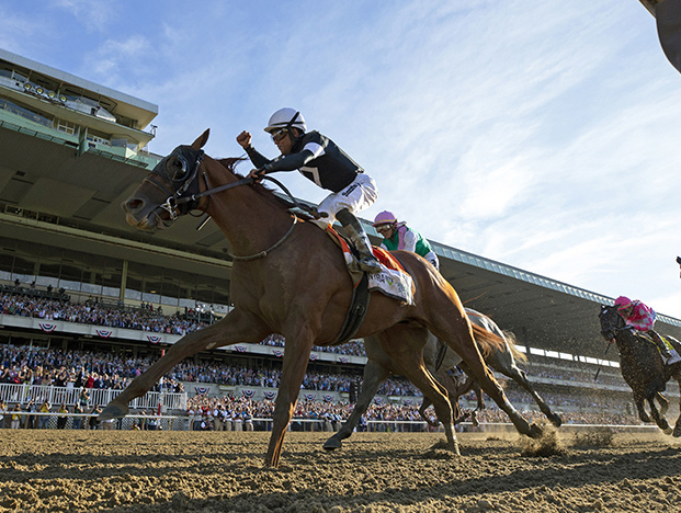 Sir Winston wins the Belmont - cropped more for homepage