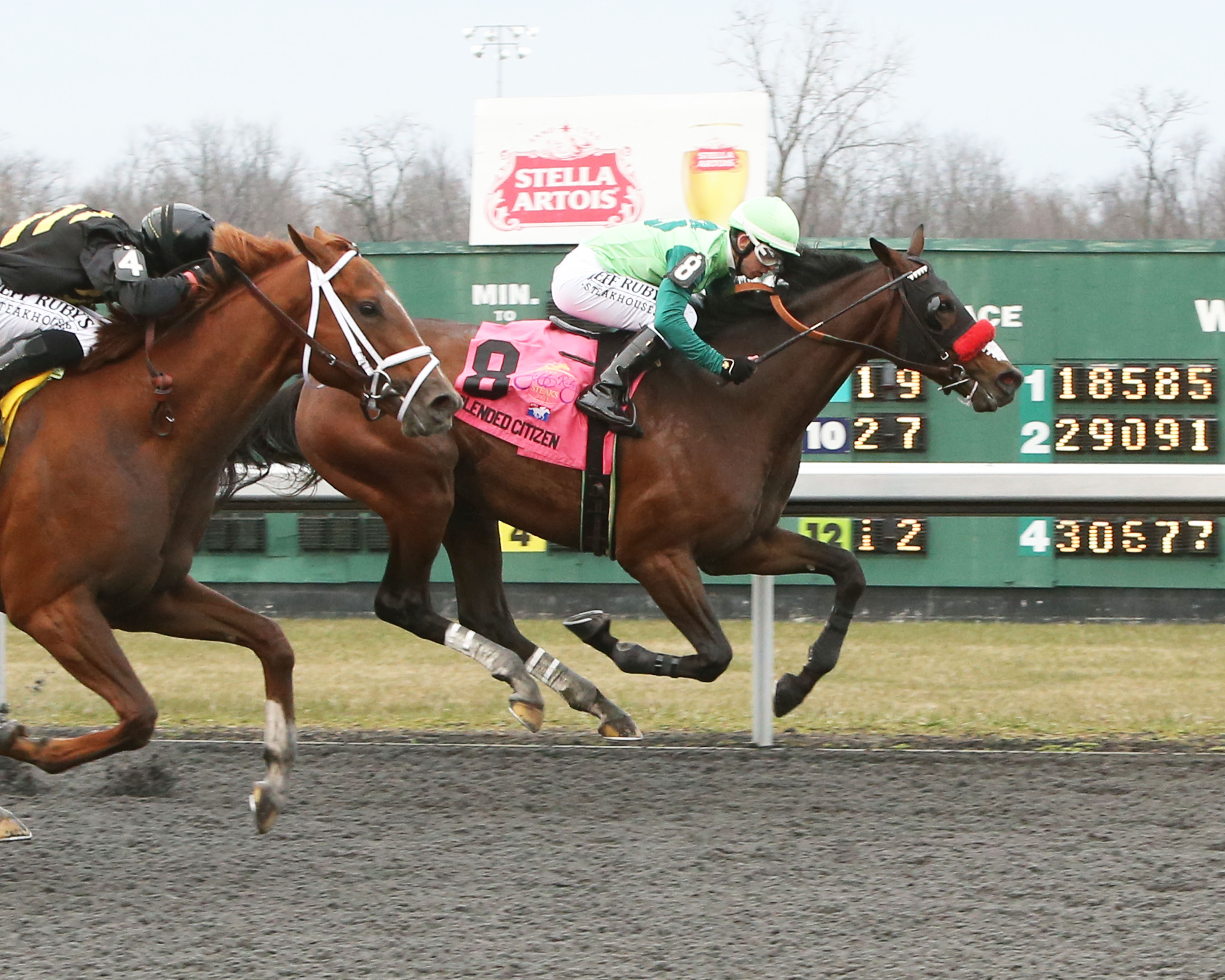 Blended Citizen wins the 2018 Jeff Ruby Steaks