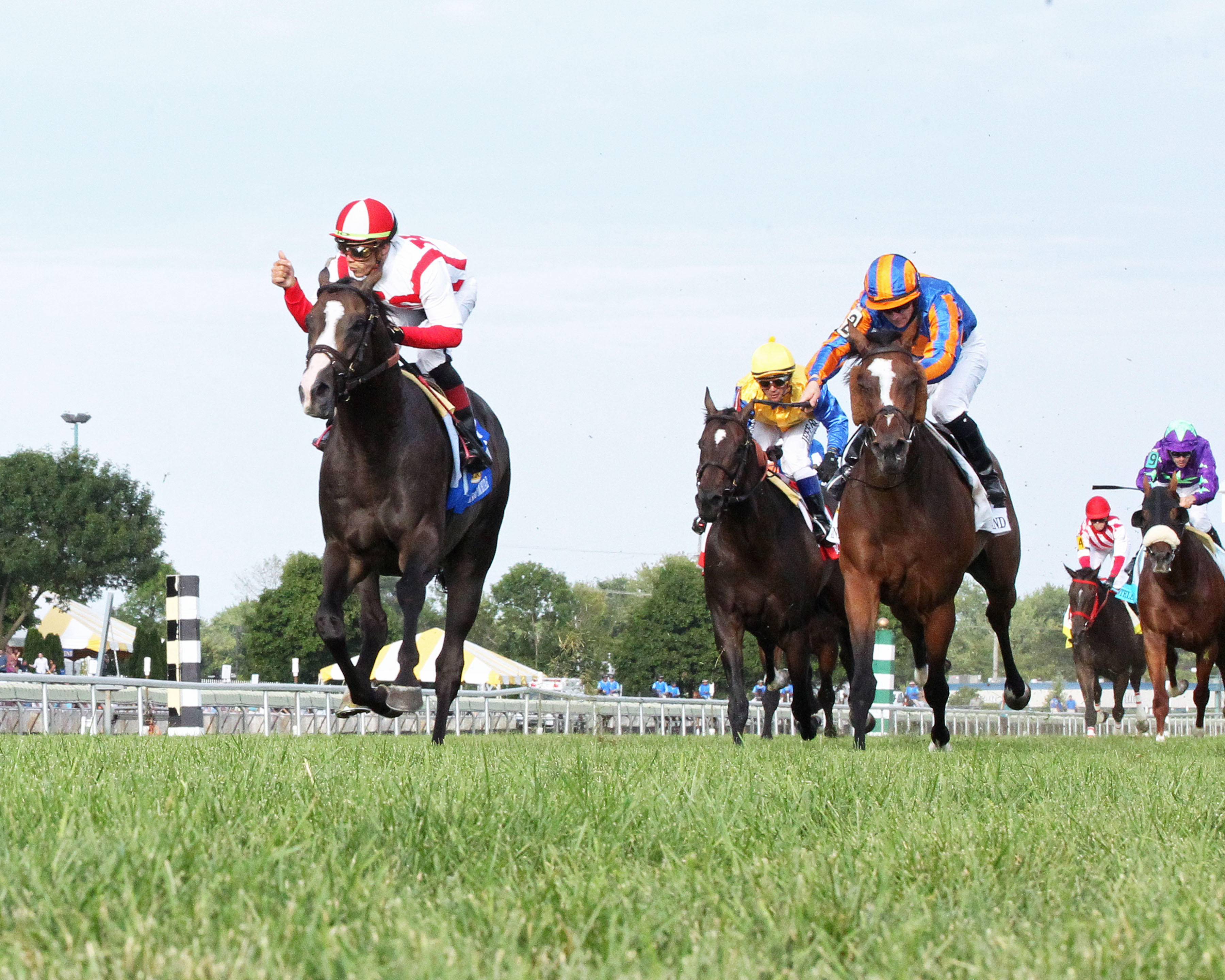 Bricks and Mortar wins the 2019 Arlington Million
