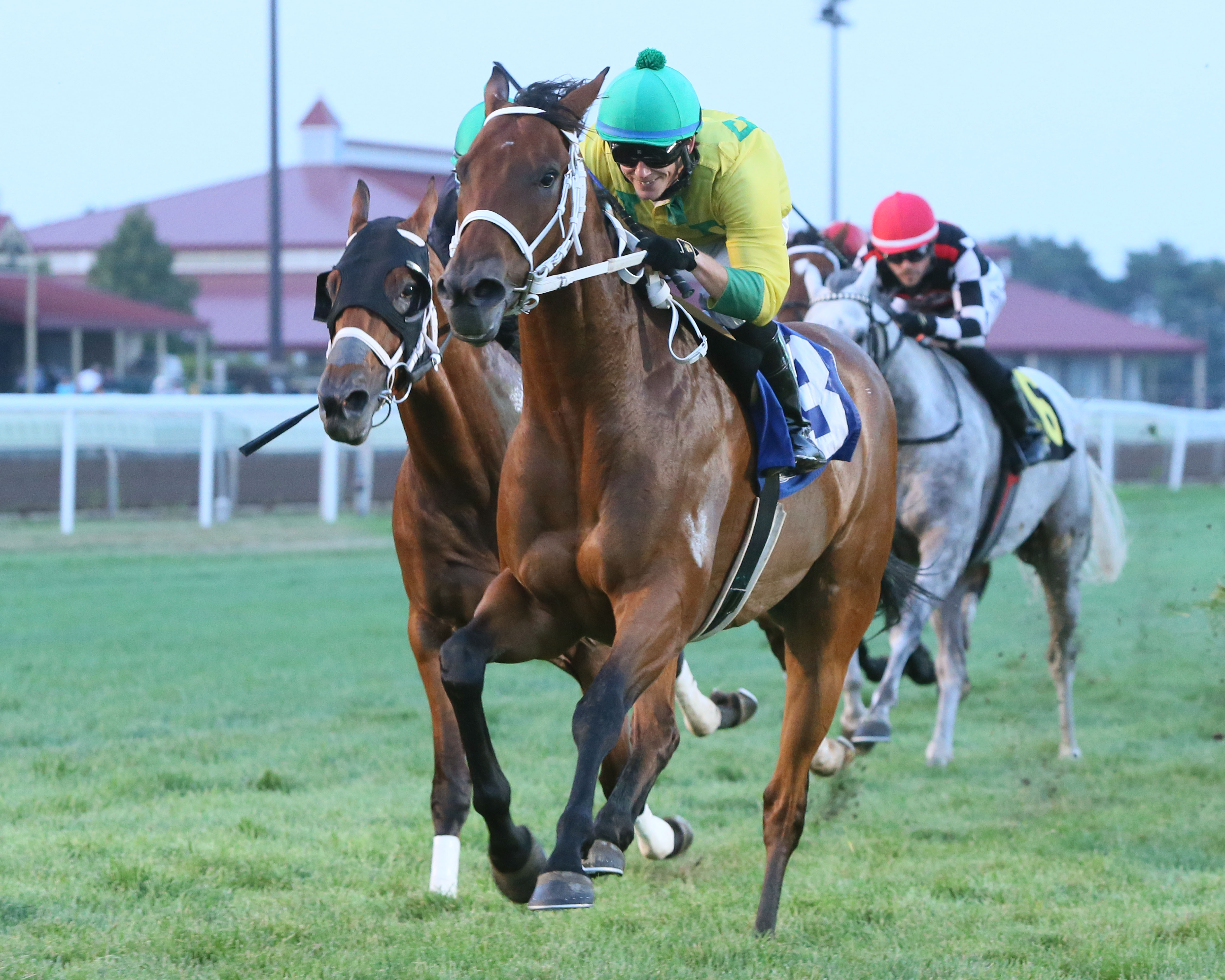 Bushrod wins 2018 Mystic Lake Turf Express