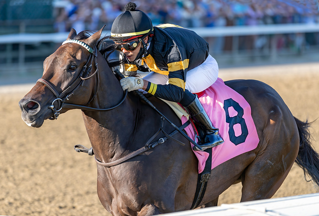 Baby Yoda wins a Sept. 4 allowance at Saratoga Race Course