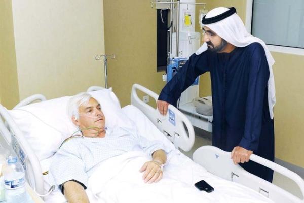 Sheikh Mohammed with Baffert