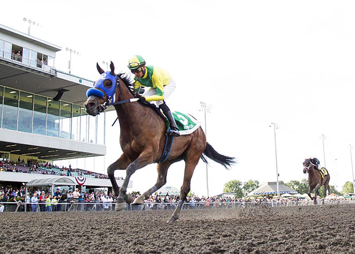 Baja Sur wins the 2019 Auburn Stakes