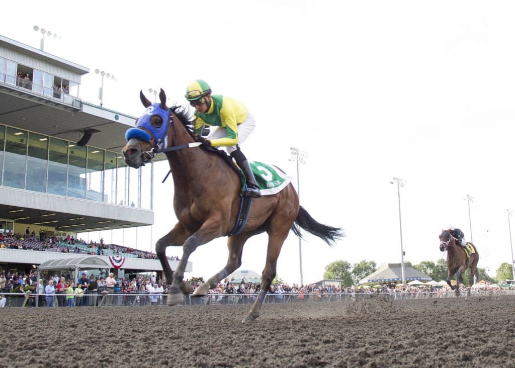 Baja Sur wins the 2019 Auburn Stakes