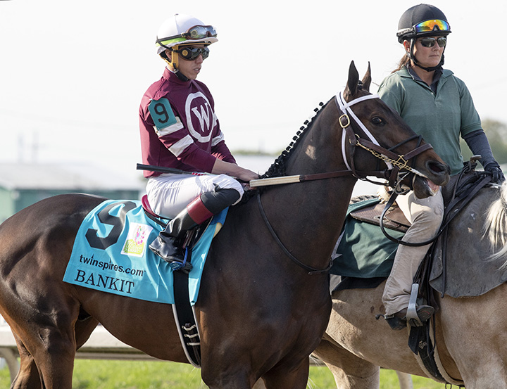 Bankit at the Louisiana Derby