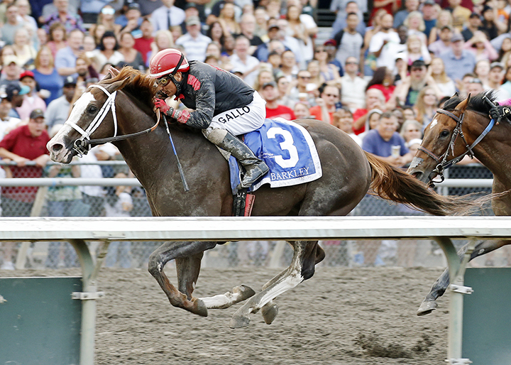 Barkley wins the 2018 Longacres Mile