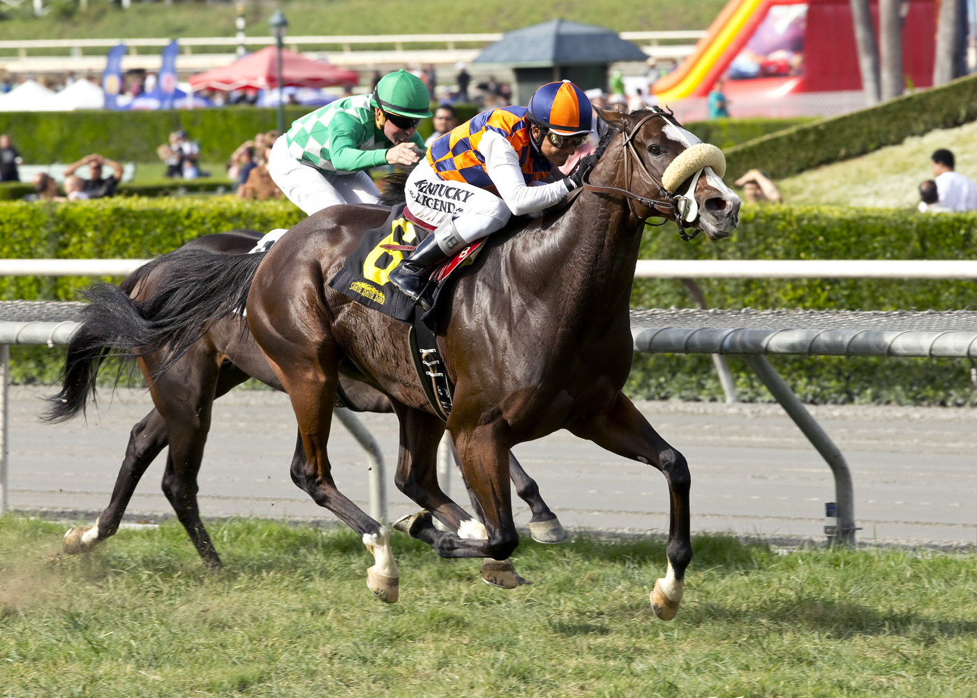 Baruta wins the Sen. Ken Maddy Stakes