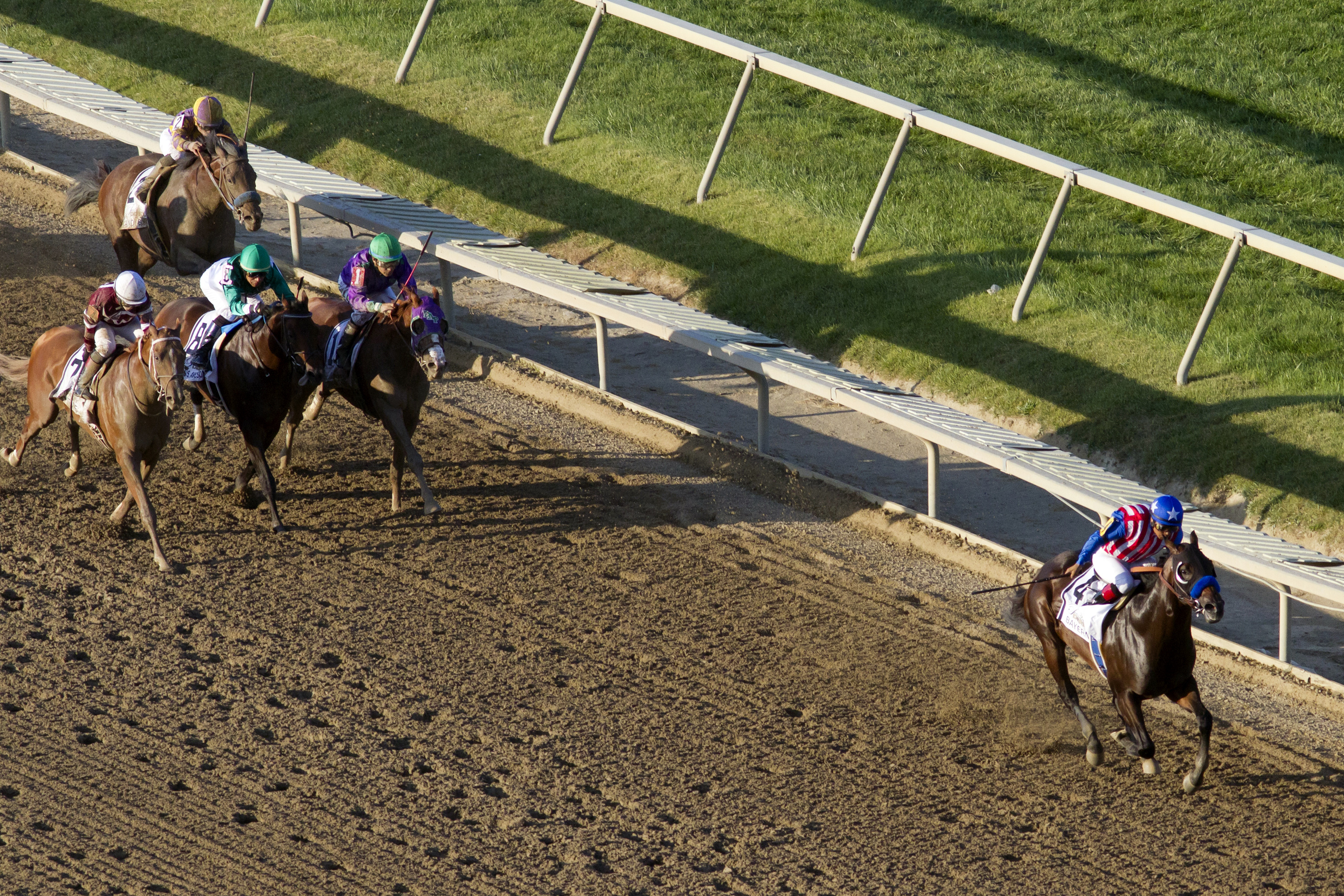 Bayern wins the Pennsylvania Derby