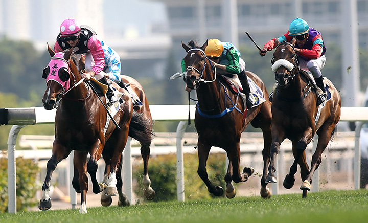 Beauty Generation wins the Chairman-s Trophy Stakes