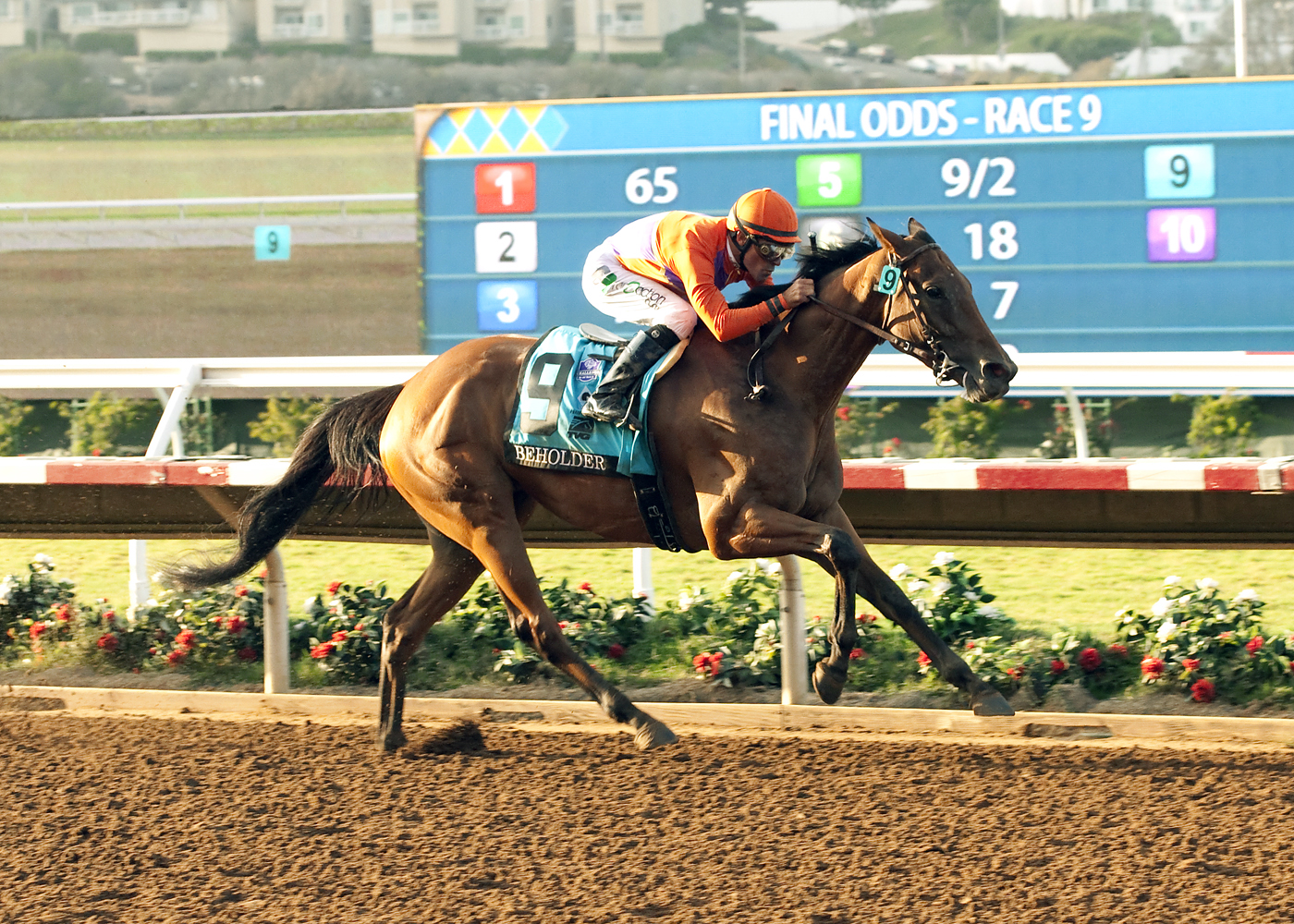 Beholder wins the Pacific Classic
