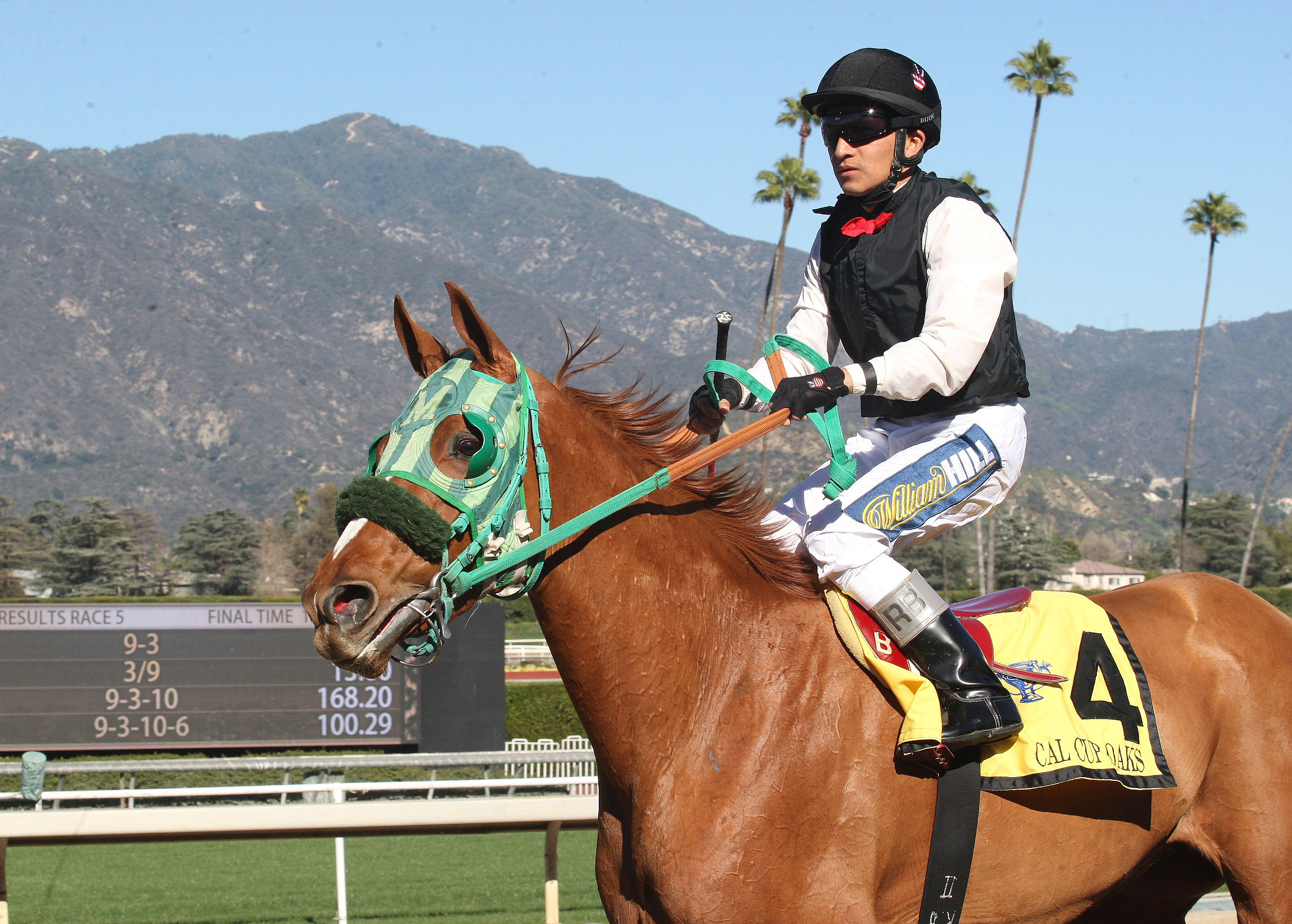Bella Luma finishes fifth in the California Cup Oaks