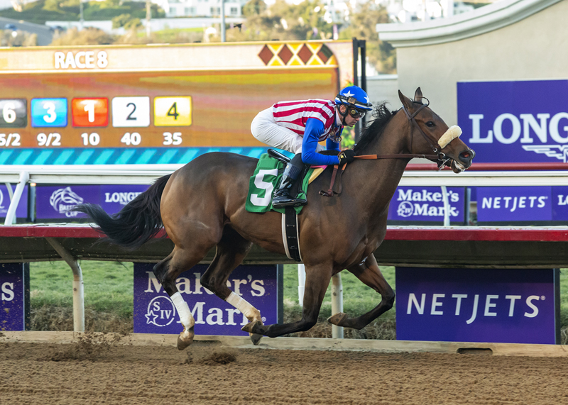 Bella Vita wins Betty Grable Stakes 11-7-2021