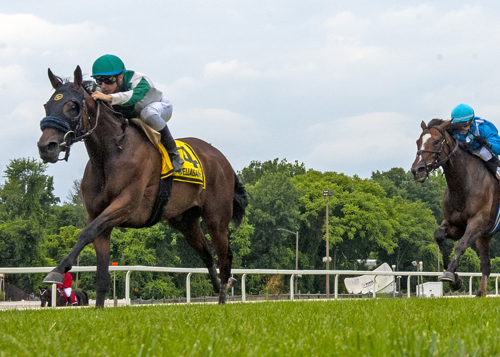 Bellagamba wins the Big Dreyfus at Laurel on July 16 2022