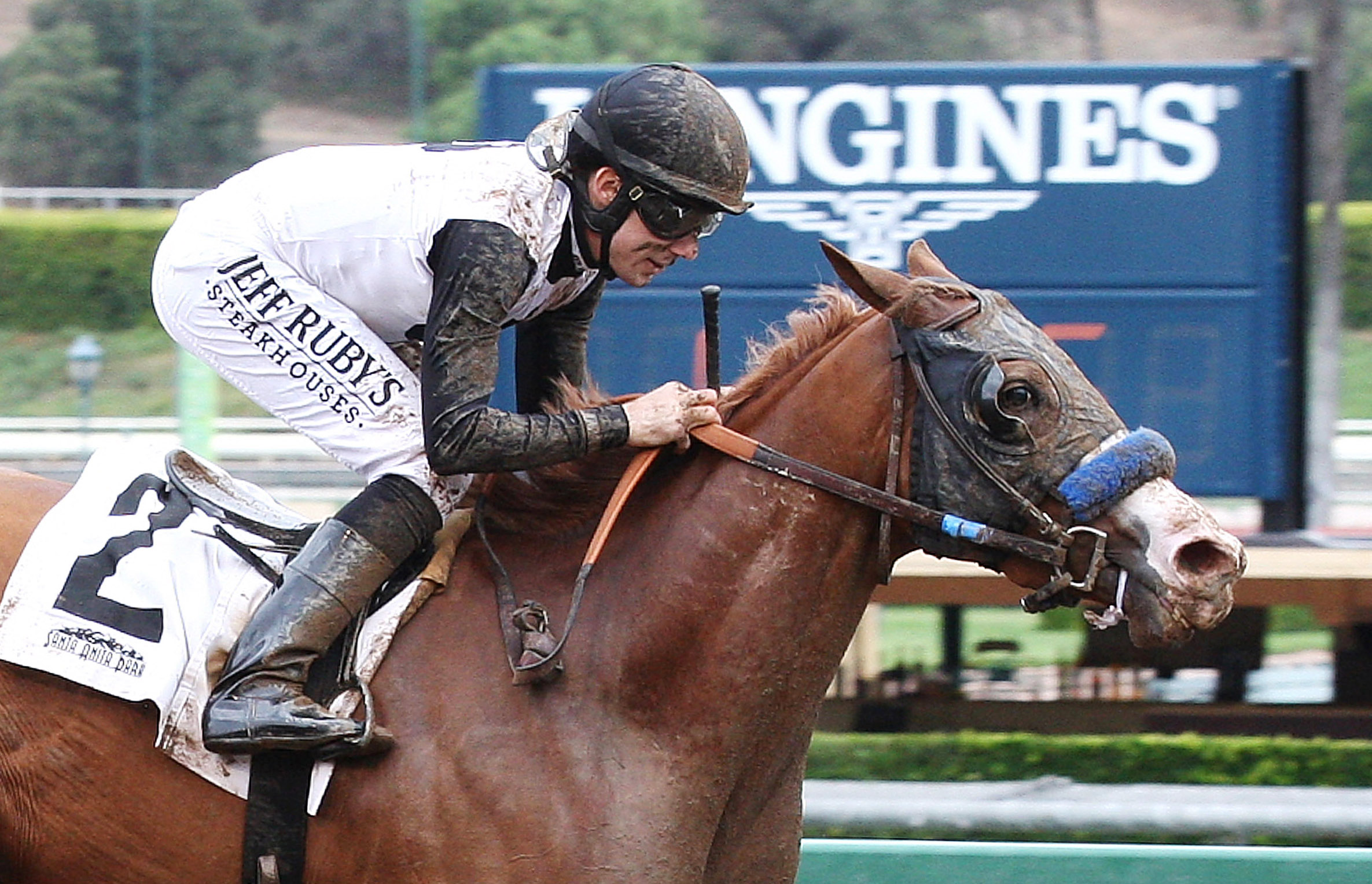 Ben's Duchess wins the LA Woman Stakes