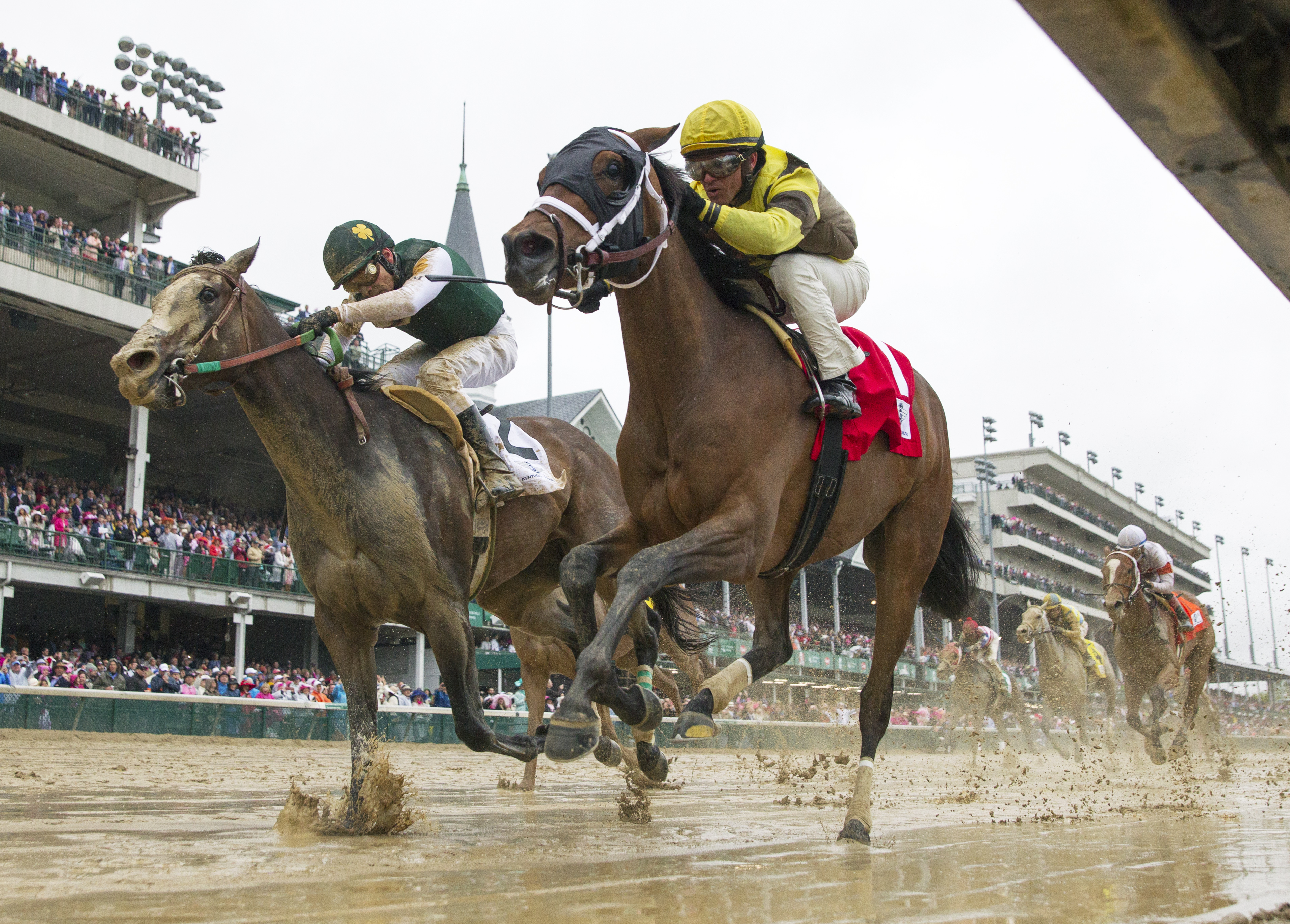 Union Strike finishes second in the Eight Belles