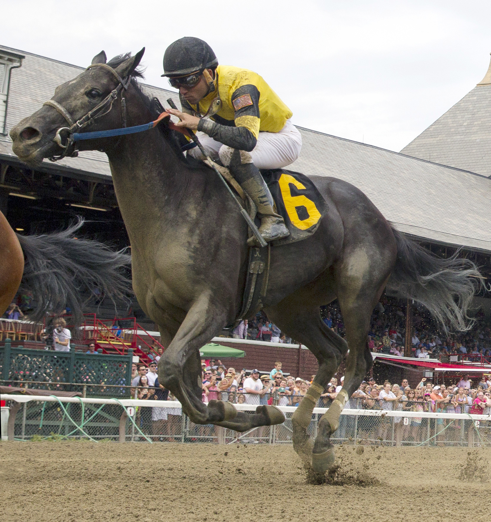 Berned finishes second in a Aug. 14 maiden race