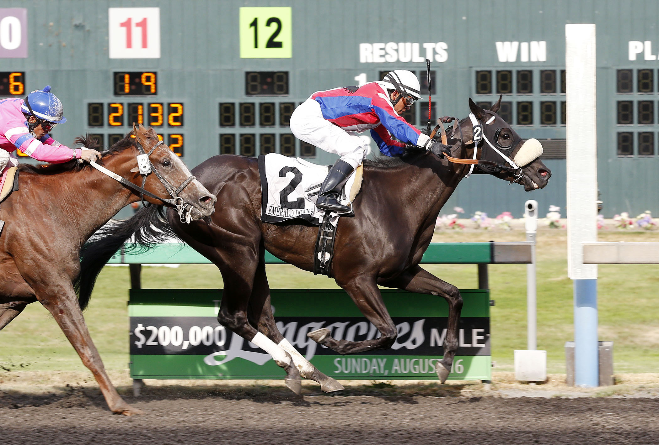 Betrbegone wins the Seattle Slew Handicap