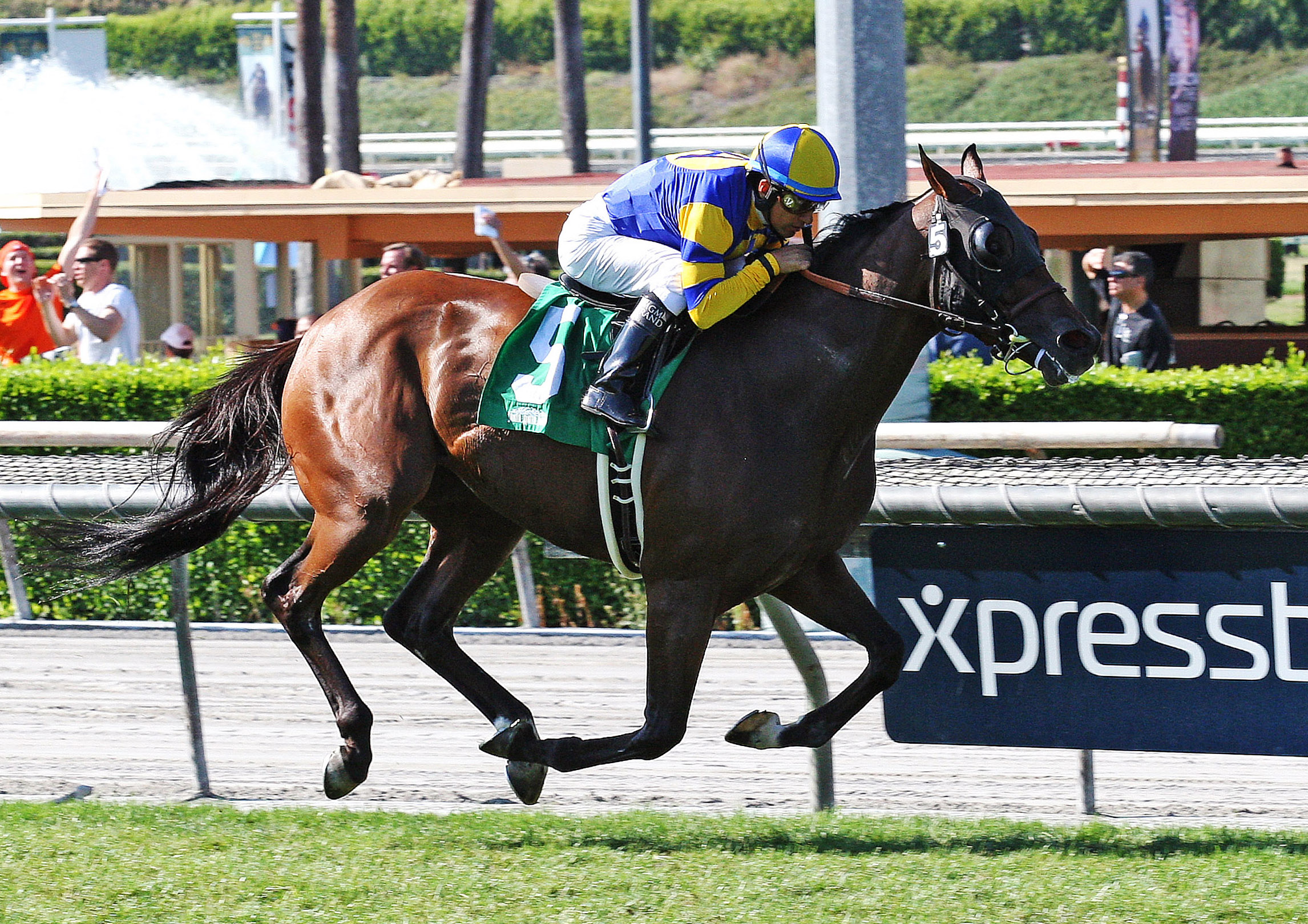 Big Kick wins the San Juan Capistrano