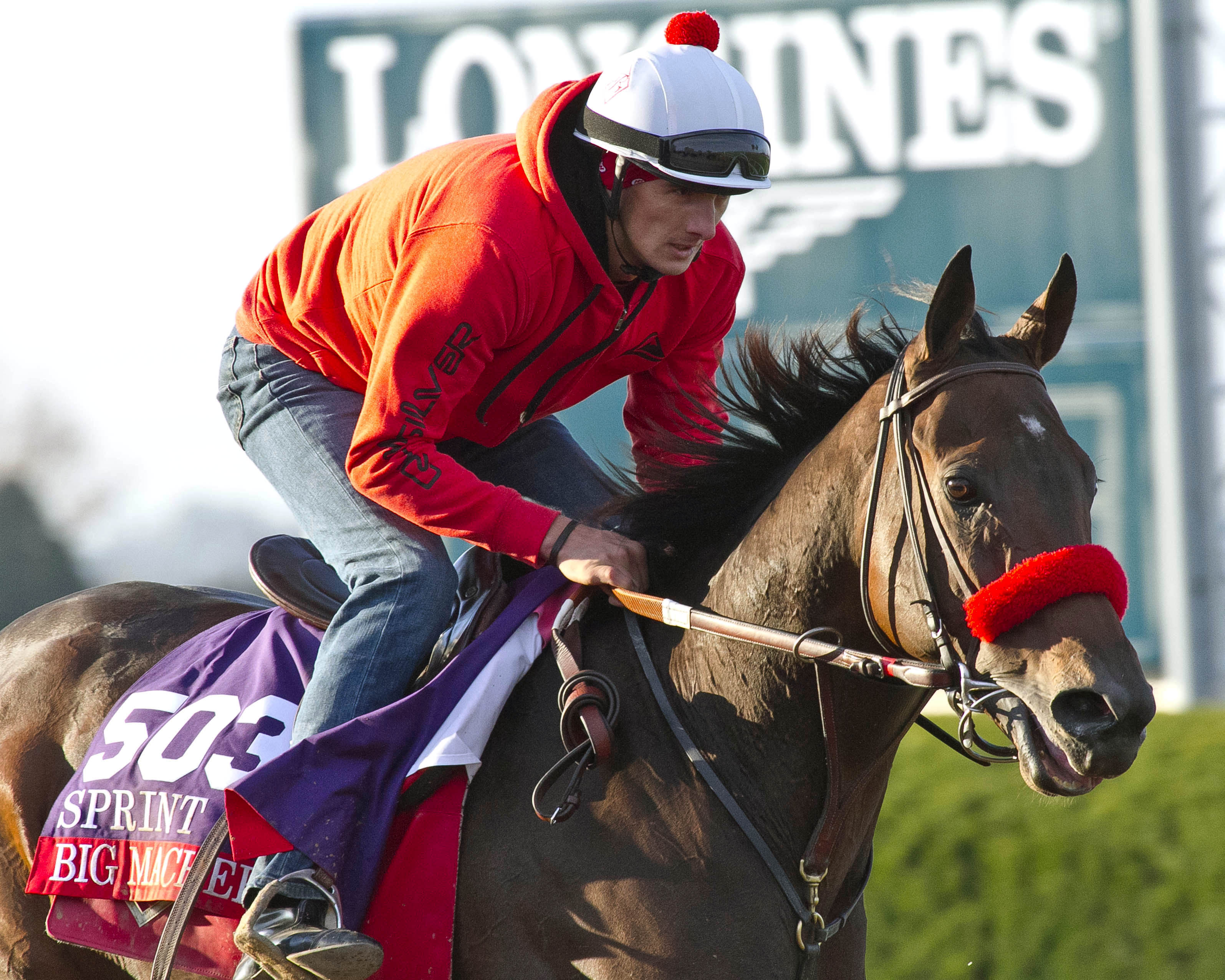 Big Macher at Keeneland on Oct. 29
