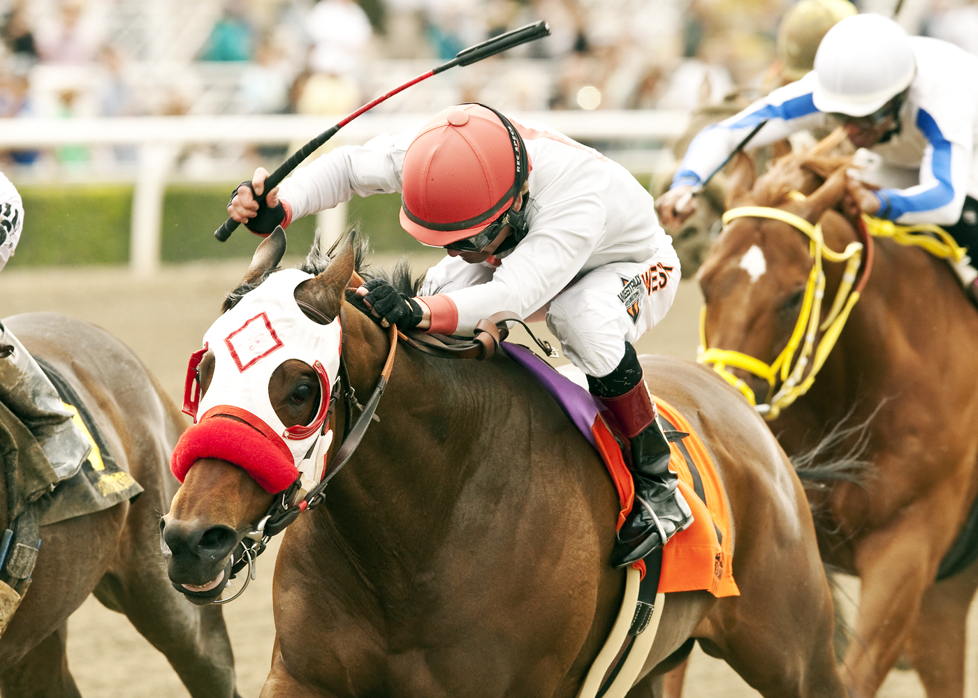 Big Macher wins the Potrero Grande