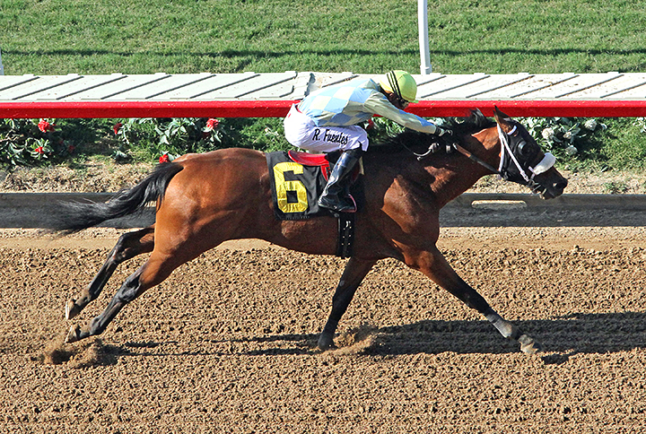 Big Returns wins a July 20 maiden race at Del Mar
