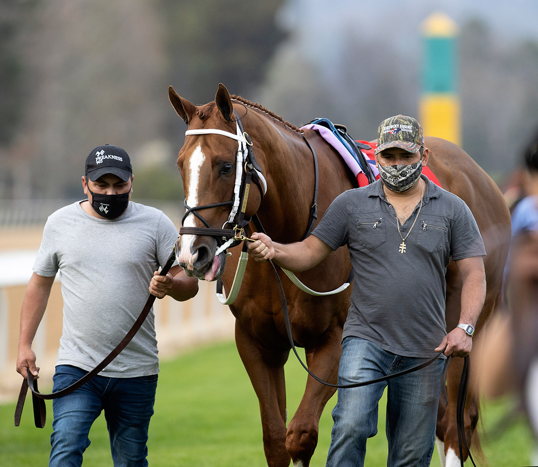 Big Lake at Oaklawn Park for the Rebel Stakes on March 13