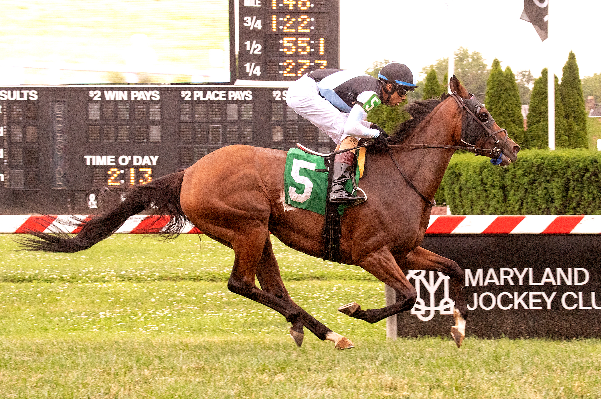 Blame Debbie wins the Searching Stakes 6-13-2021