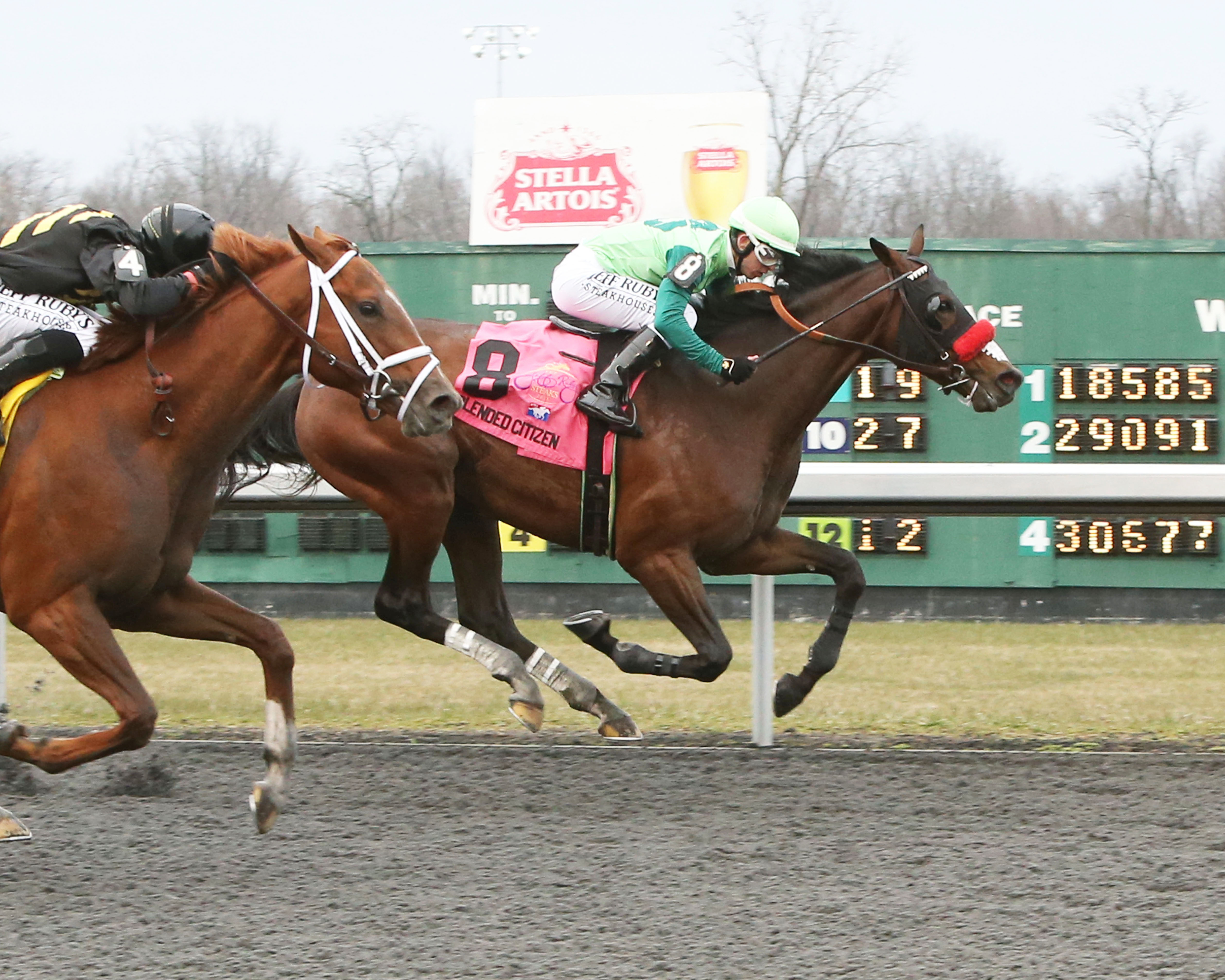Blended Citizen wins the 2018 Jeff Ruby Steaks