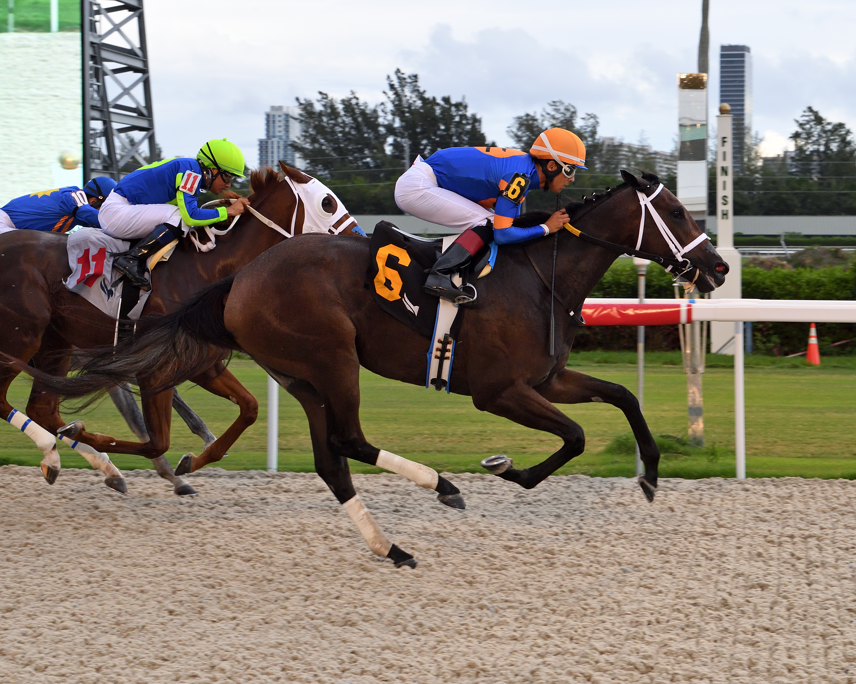 Blind Spot wins the Our Dear Peggy at Gulfstream Sept 17 2022