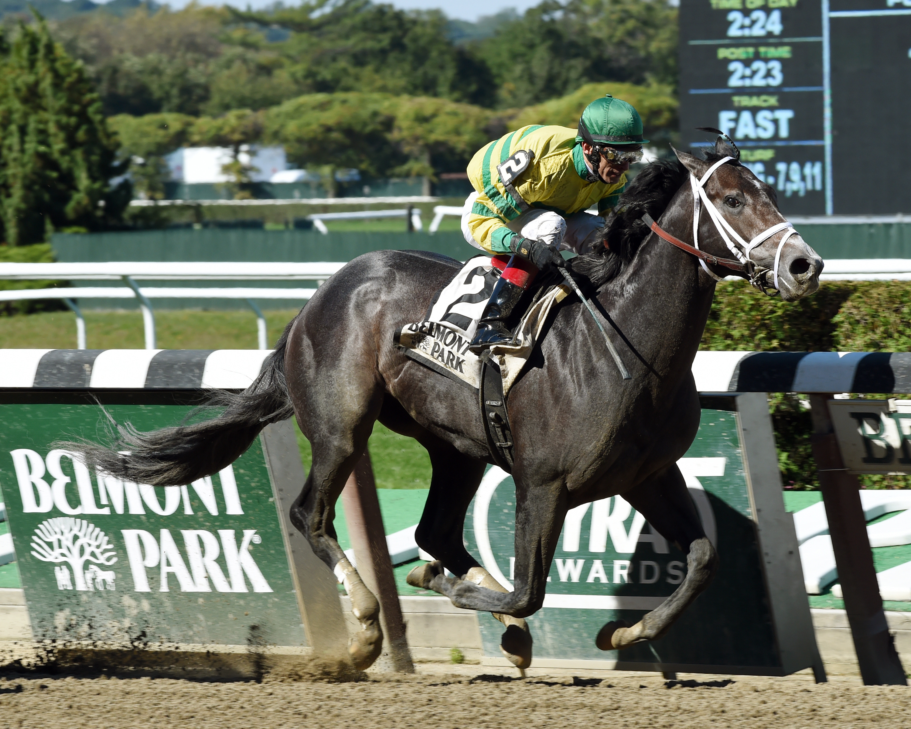 Blofeld wins the Futurity