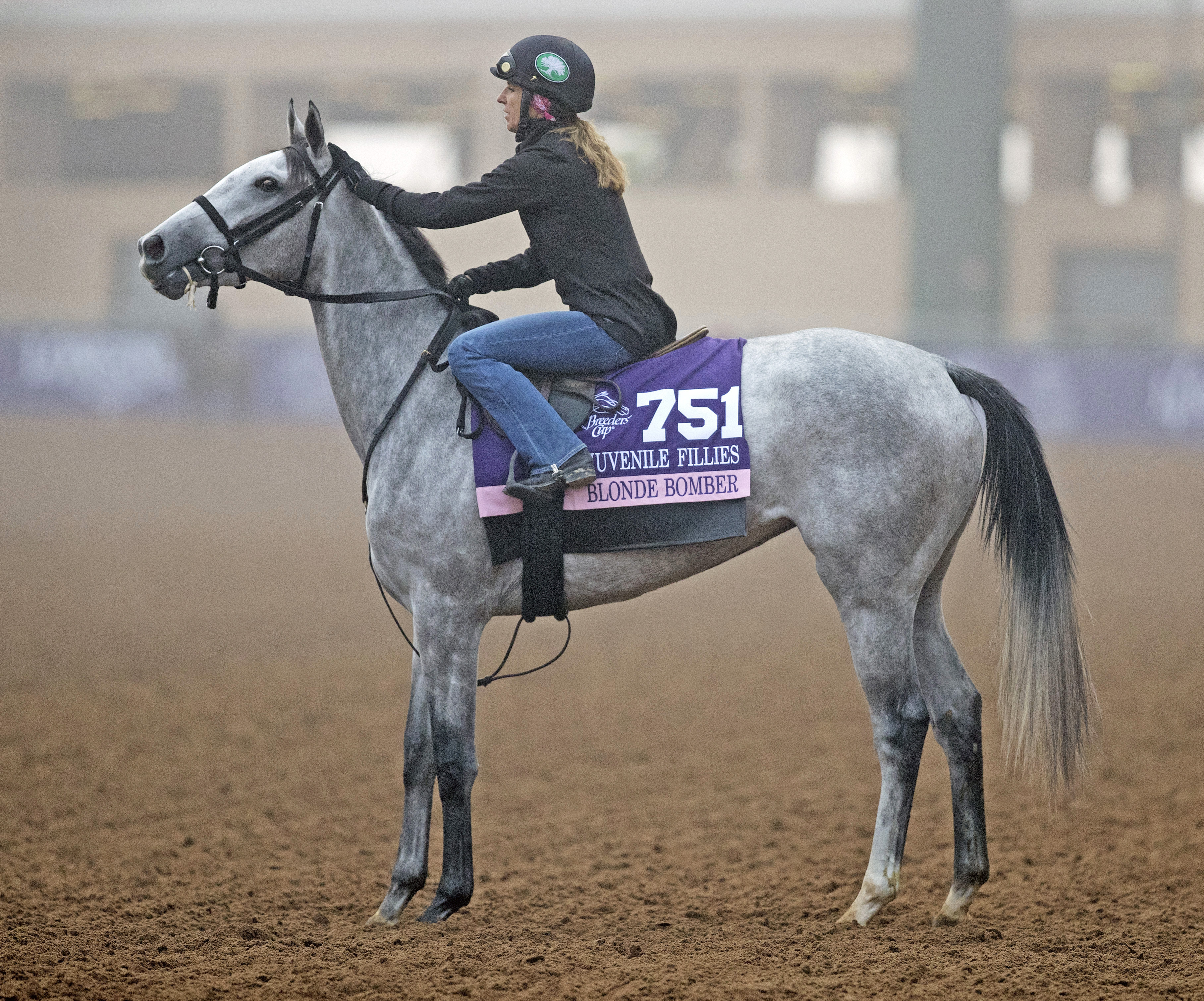 Blonde Bomber at Del Mar on Oct. 27