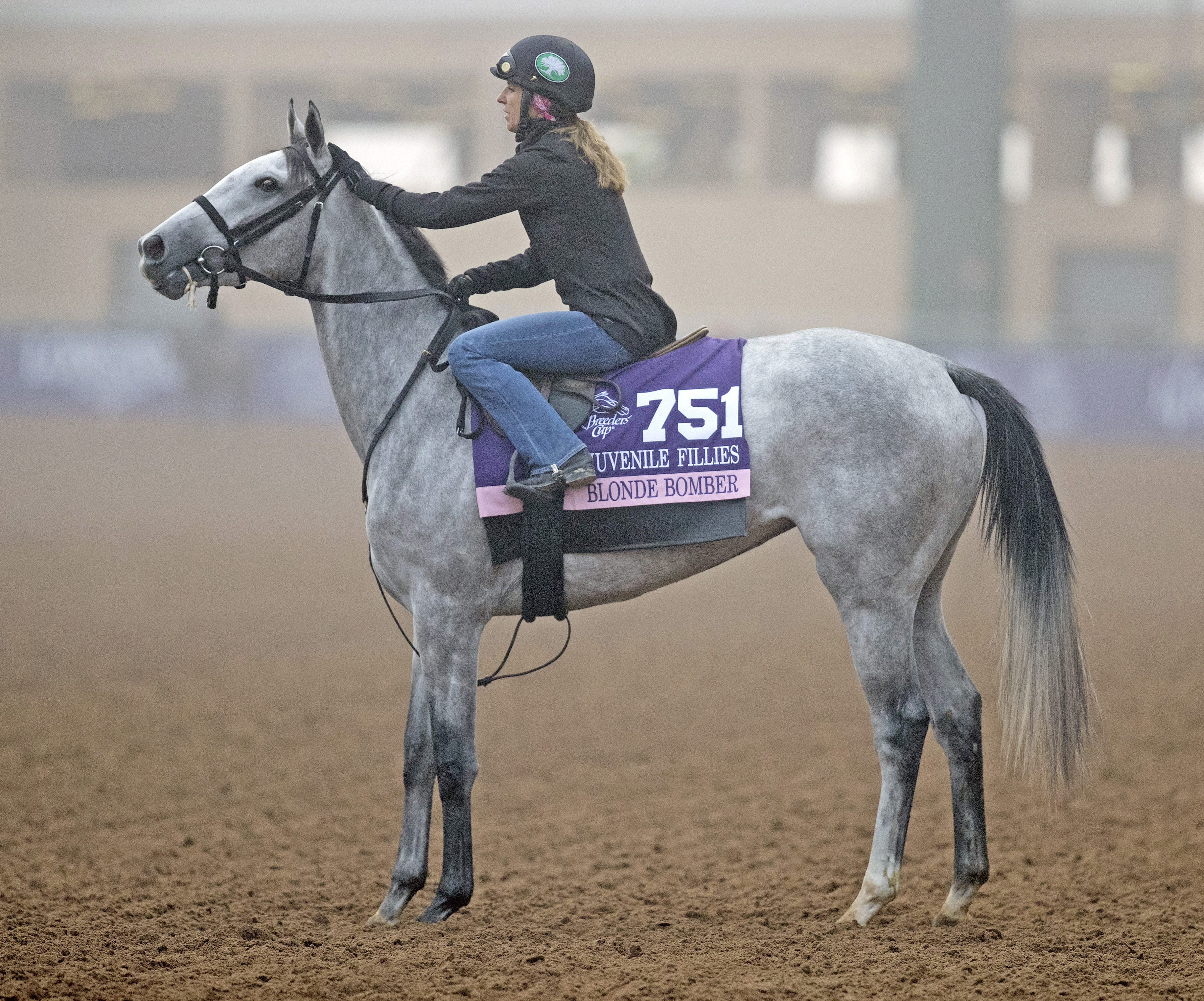Blonde Bomber at Del Mar on Oct. 27