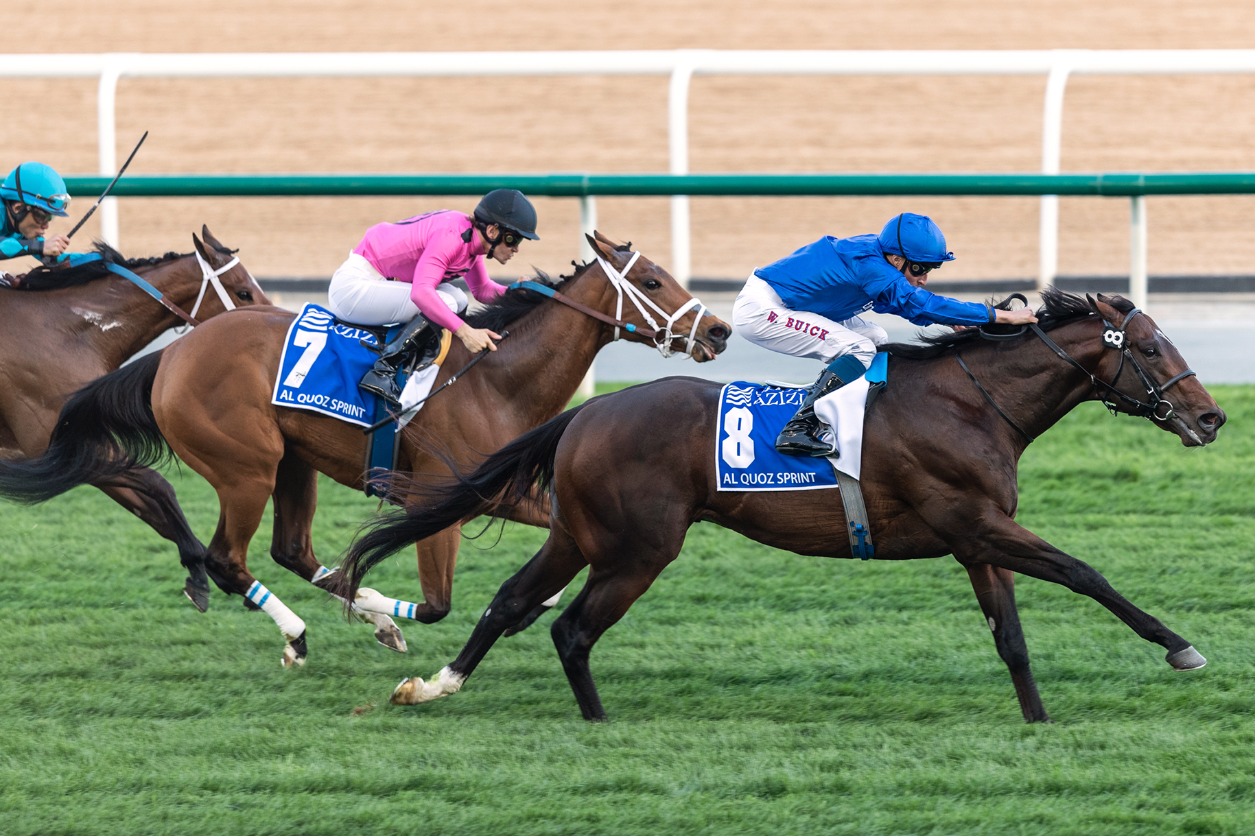Blue Point wins the Al Quoz Sprint