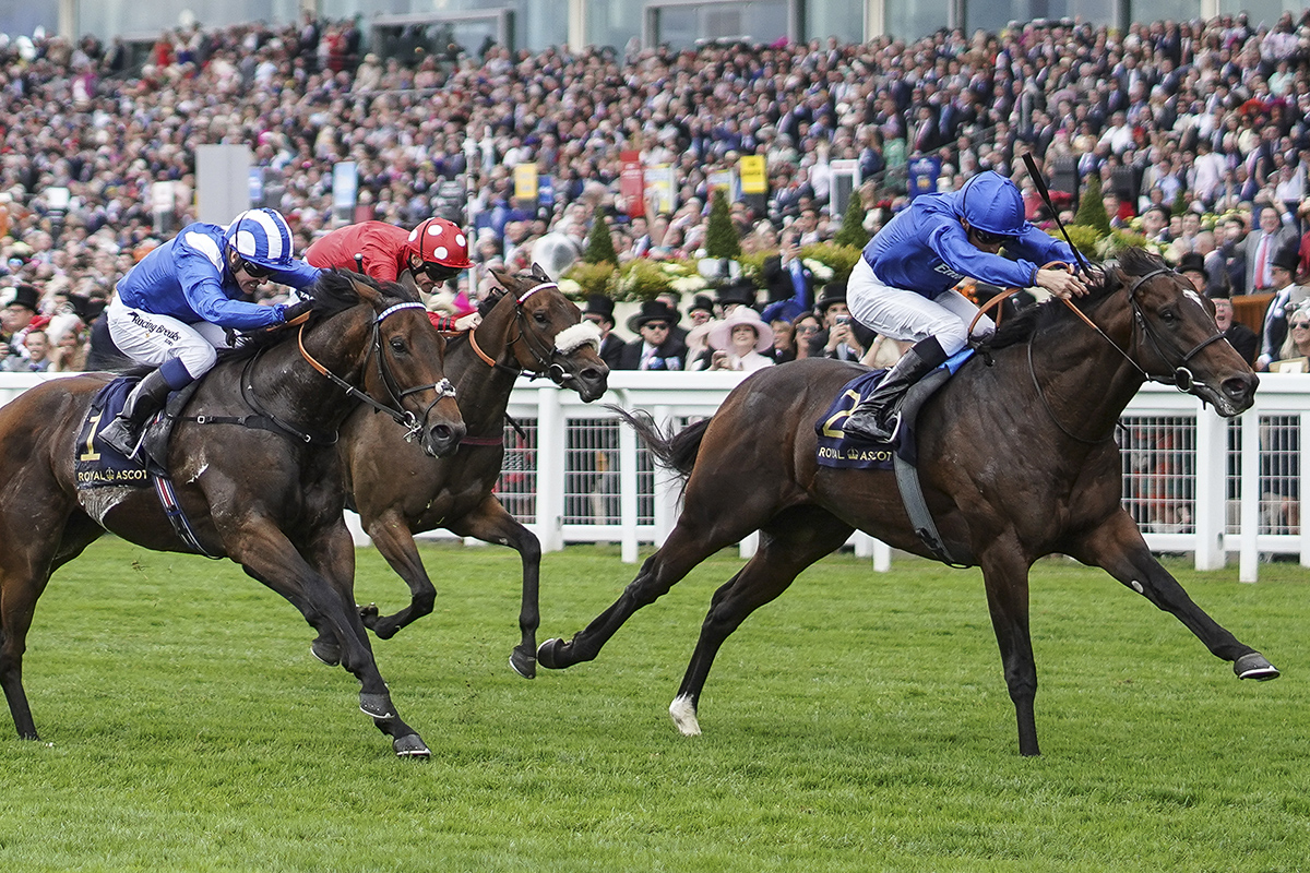 Blue Point wins the King's Stand at the Royal Ascot