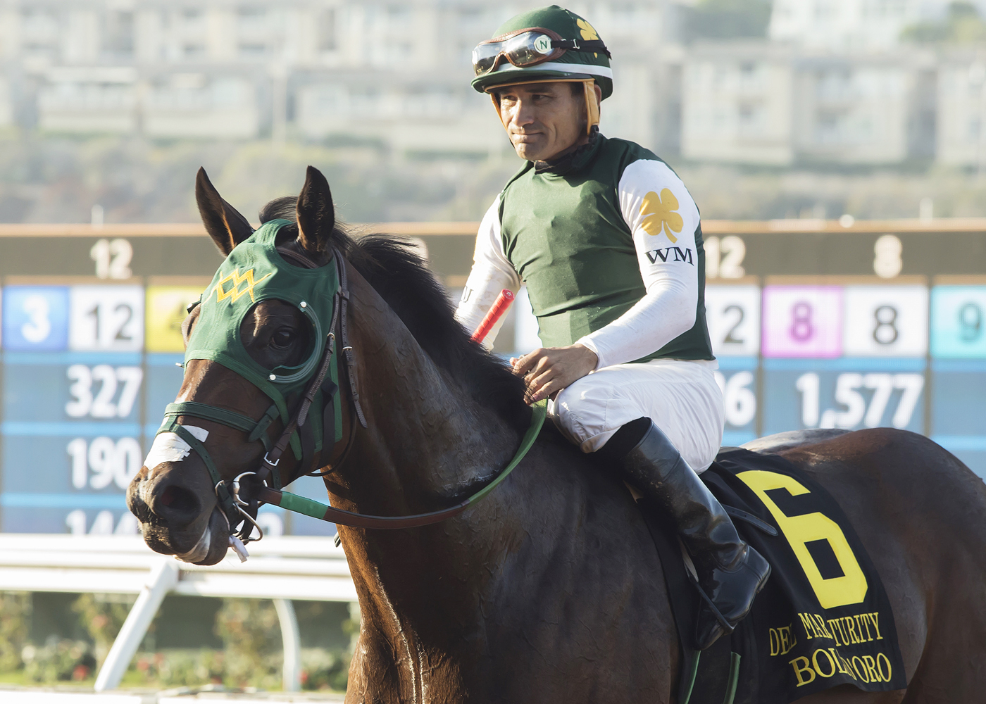 Bolt d'Oro wins the 2017 Del Mar Futurity