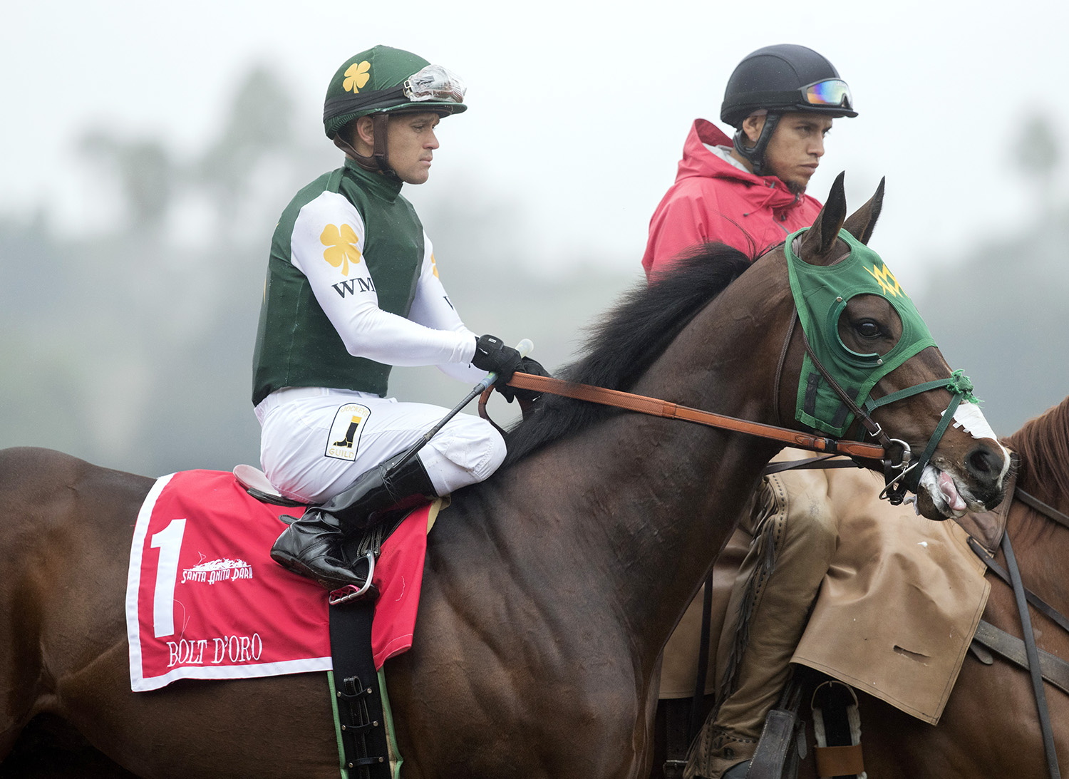 Bolt d-Oro at the San Felipe Stakes