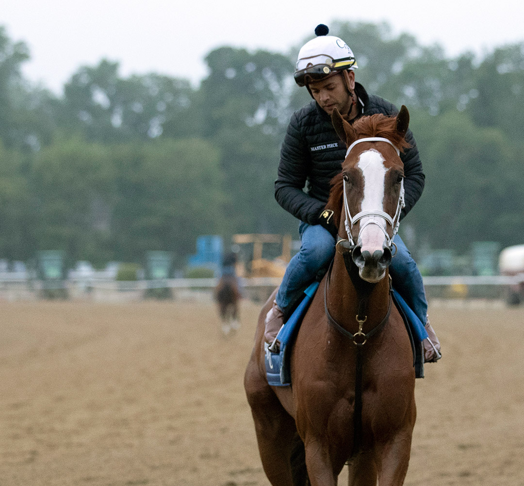 Bonny South at Belmont Park in June 2021