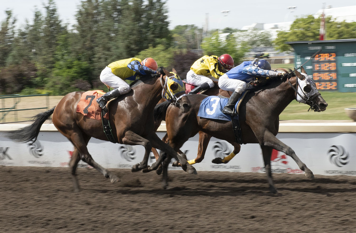 Born in a Breeze wins the 2018 Spangled Jimmy