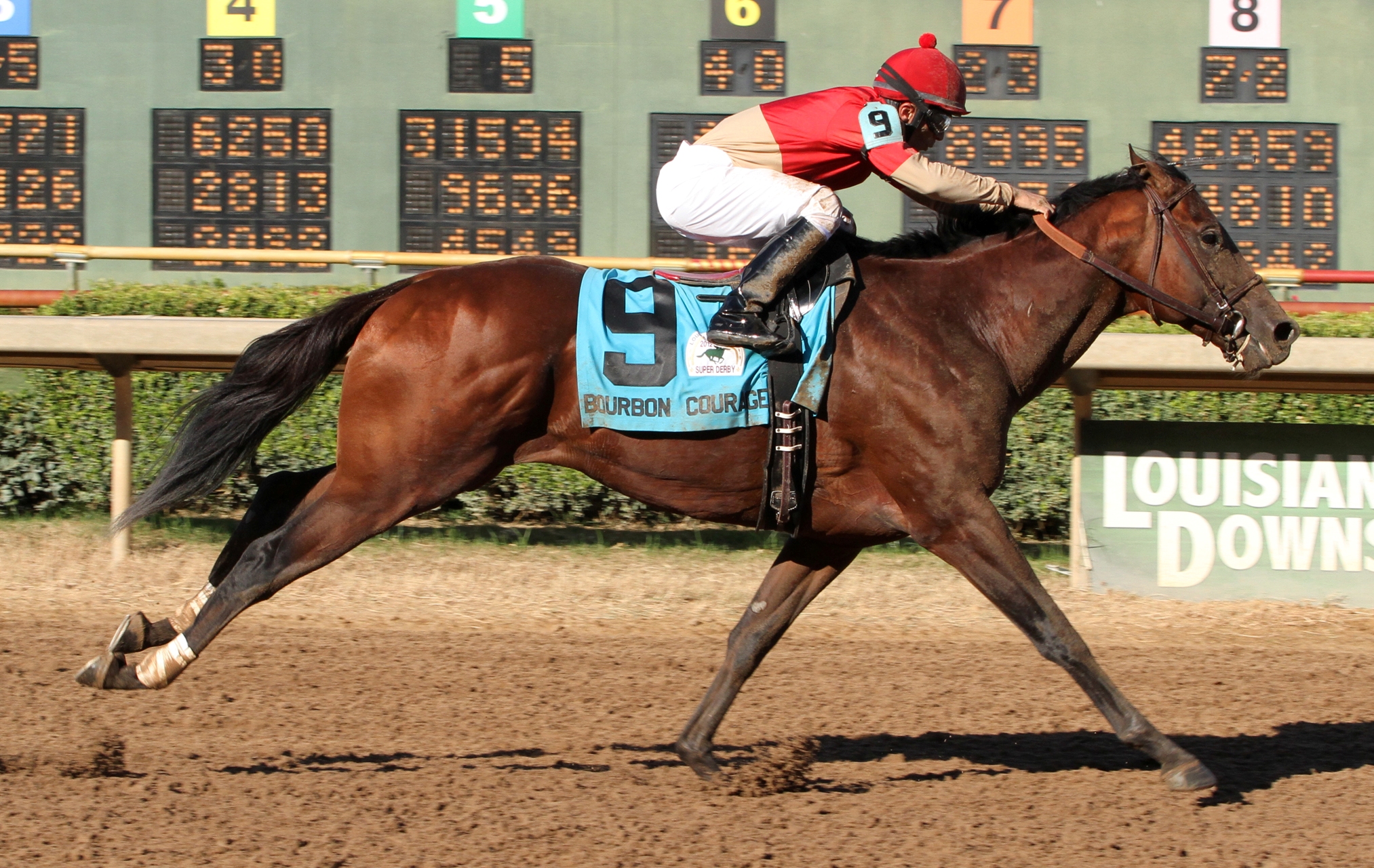 Bourbon Courage, Super Derby
