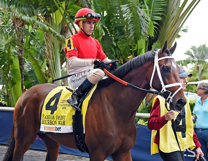 Bourbon War at the Florida Derby on March 30