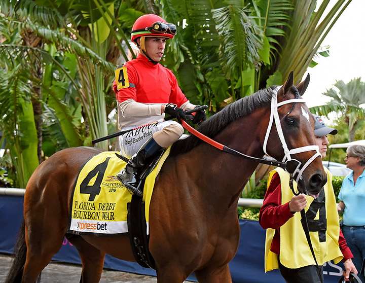Bourbon War at the Florida Derby on March 30