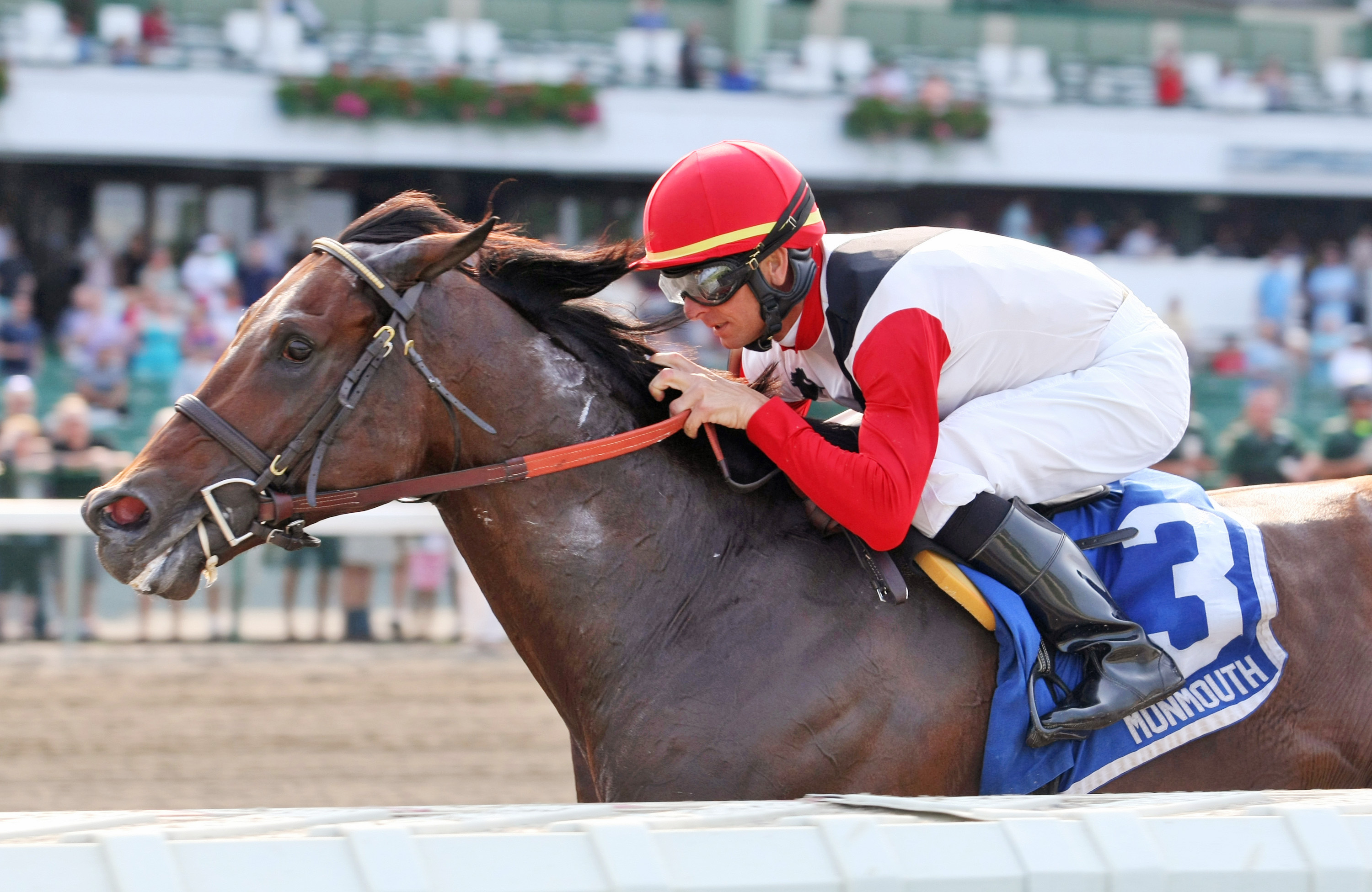 Bradester wins the Salvator Mile