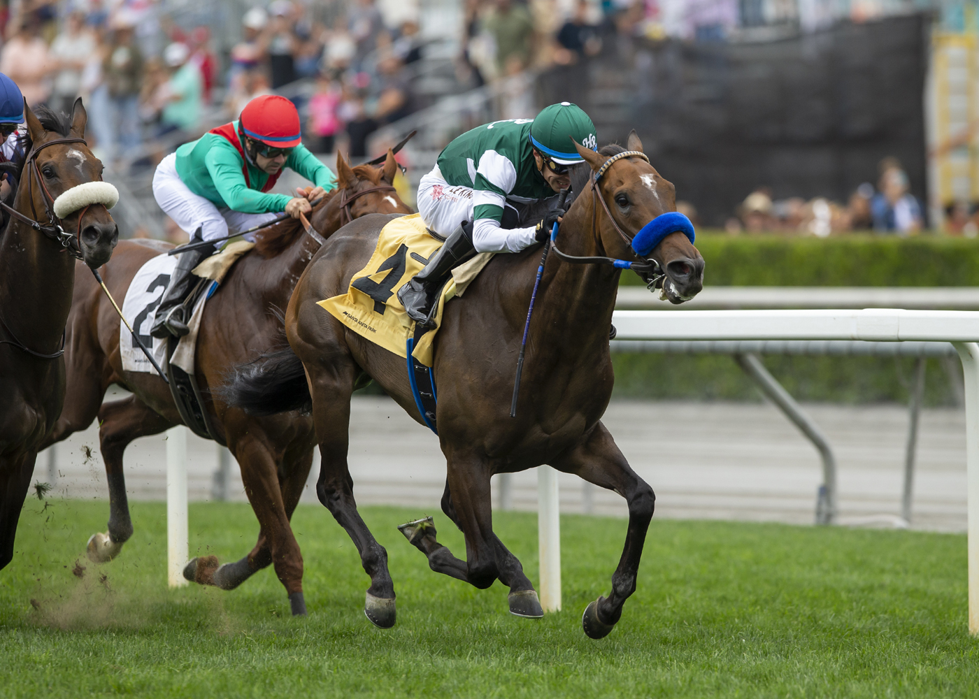 El francés Bran sumó otra victoria selectiva ganando el Daytona Stakes G3