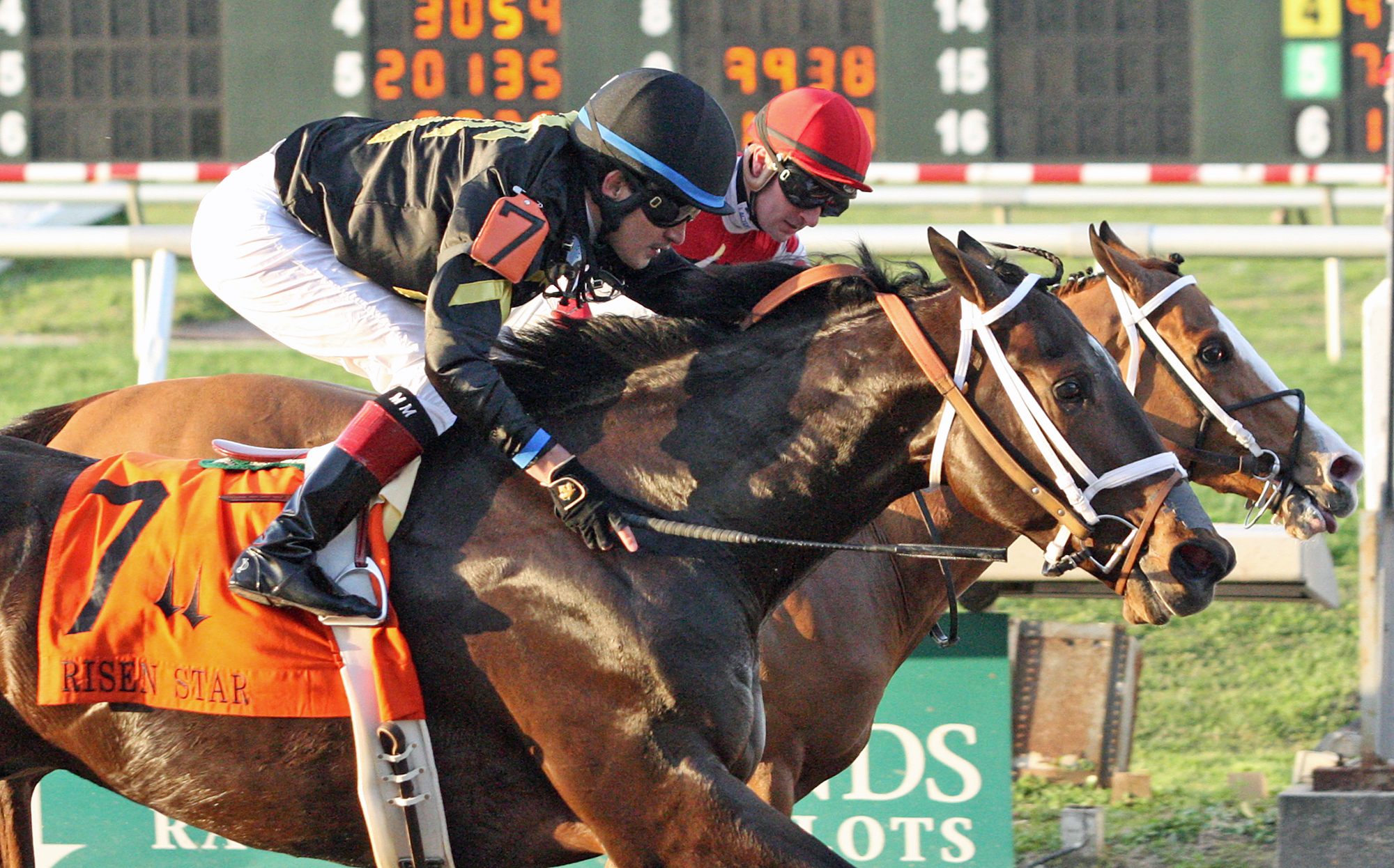 Bravazo wins 2018 Risen Star Stakes