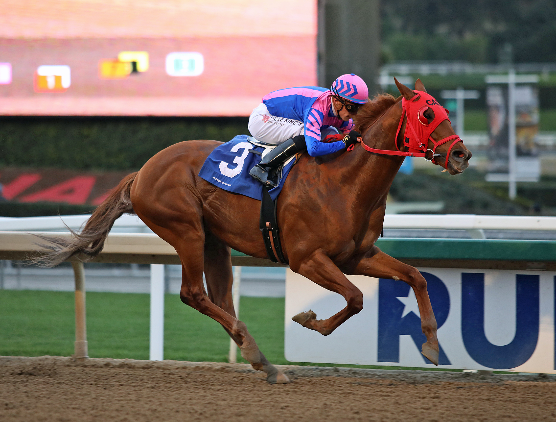 Brickyard Ride wins California Cup Sprint 1-15-2022